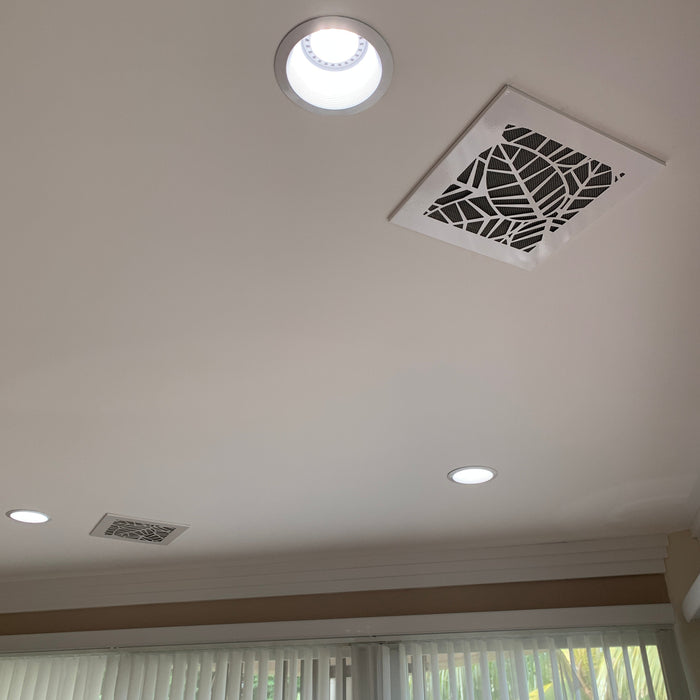 CleanVent Tropical Pattern - Custom Vent Cover - AC Ceiling Vent - Sweatfully