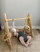 Rocket Wooden Baby Gym – Modern Montessori-Inspired Infant Play Arch - Sweatfully