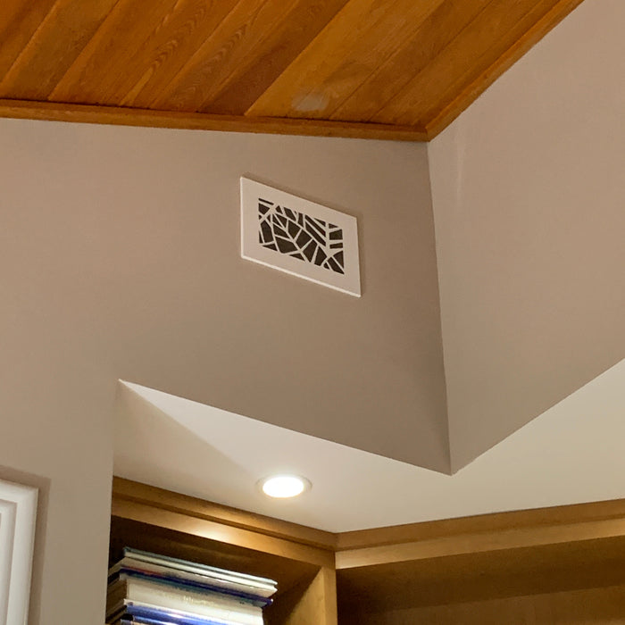 CleanVent Tropical Pattern - Custom Vent Cover - AC Ceiling Vent - Sweatfully