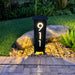 RadiantLight 27" tall ADDRESS MARKER Landscape Light - Garden Light - Sweatfully