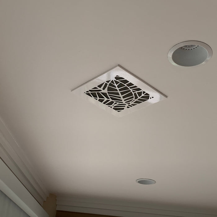 CleanVent Tropical Pattern - Custom Vent Cover - AC Ceiling Vent - Sweatfully