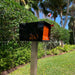 The Original UptownBox in JET BLACK - Modern Mailbox - Sweatfully
