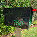 The Original UptownBox in JET BLACK - Modern Mailbox - Sweatfully