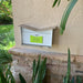 ButterFly Box in ARCTIC WHITE - Wall Mount Mailbox - Sweatfully