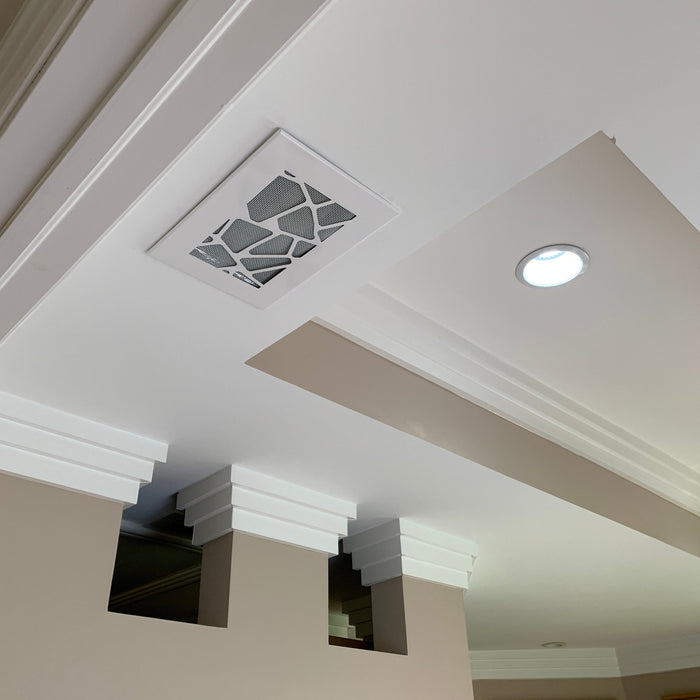 CleanVent Modern Pattern - Custom Vent Cover - AC Ceiling Vent - Sweatfully