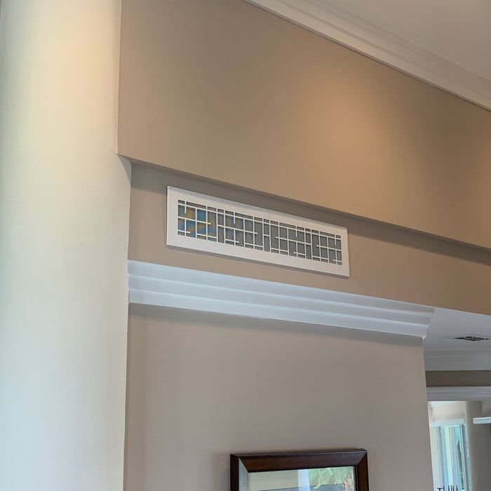 CleanVent Contemporary Pattern - Custom Vent Cover - AC Ceiling Vent - Sweatfully