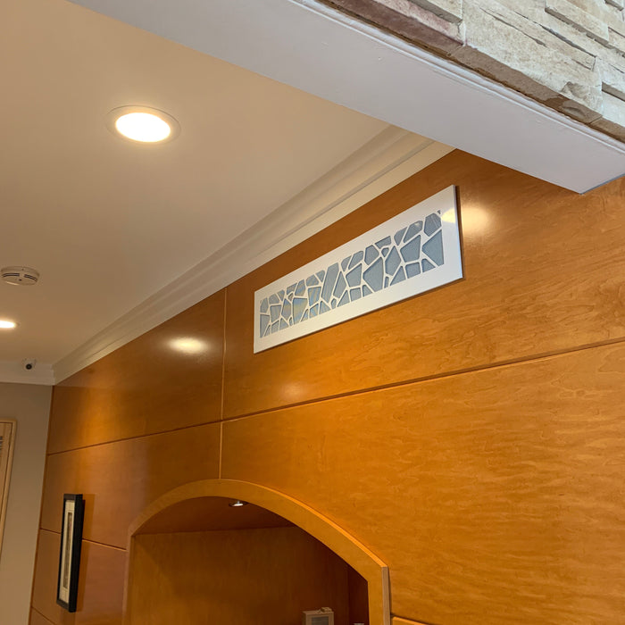 CleanVent Modern Pattern - Custom Vent Cover - AC Ceiling Vent - Sweatfully