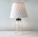 Mason Jar LAMP TABLE - (No shade included) - Sweatfully