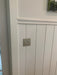 CleanPlate Classic Wall Plate in Midcentury Gold for Toggle Switches - Sweatfully