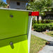 NEW! The Retrobox Locking Package Dropbox in ARCTIC WHITE - Modern Mailbox - Sweatfully
