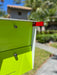 NEW! The Retrobox Locking Package Dropbox in JET BLACK - Modern Mailbox - Sweatfully