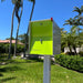 NEW! The Retrobox Locking Package Dropbox in ARCTIC WHITE - Modern Mailbox - Sweatfully