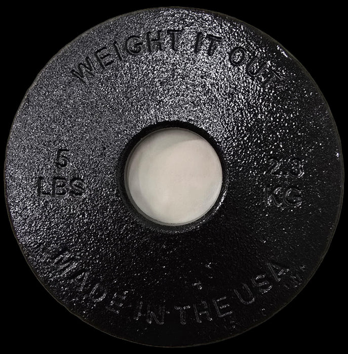 Cast Iron Weight Plate Sets - Sweatfully