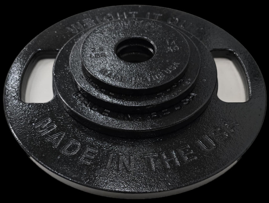 Cast Iron Weight Plate Sets - Sweatfully
