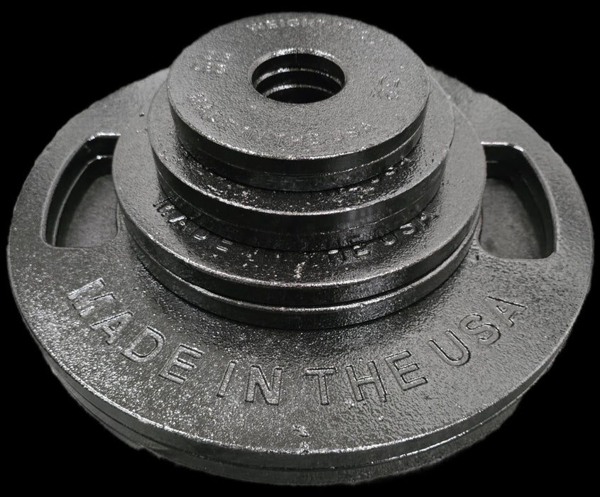 Cast Iron Weight Plate Sets - Sweatfully