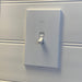 CleanPlate Classic Wall Plate in Contemporary White for Toggle Switches - Sweatfully