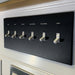 CleanPlate Classic Wall Plate in Jet Black for Toggle Switches - Sweatfully