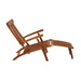 Telluride Teak Outdoor Sun Lounger - Sweatfully