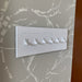 CleanPlate Classic Wall Plate in Contemporary White for Toggle Switches - Sweatfully