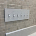 CleanPlate Classic Wall Plate in Contemporary White for Toggle Switches - Sweatfully