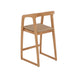 Ubud Natural Teak Indoor/Outdoor Bar Stool - Sweatfully