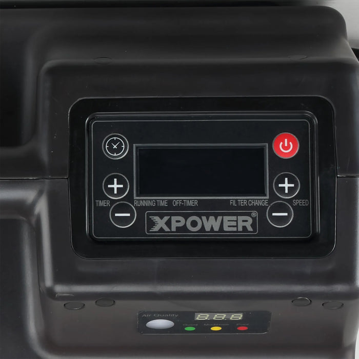 XPOWER X-2830U Professional 5-Stage HEPA Air Scrubber with dual UV lights (UV-C) - Sweatfully