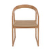 Ubud Natural Teak Dining Chair - Sweatfully