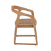 Ubud Natural Teak Dining Chair - Sweatfully