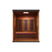 Peak Saunas Matterhorn 3-Person Indoor Full Spectrum Infrared Sauna with Two XL Medical-Grade Red Light Therapy Panels & Smart WiFi App Control - Sweatfully