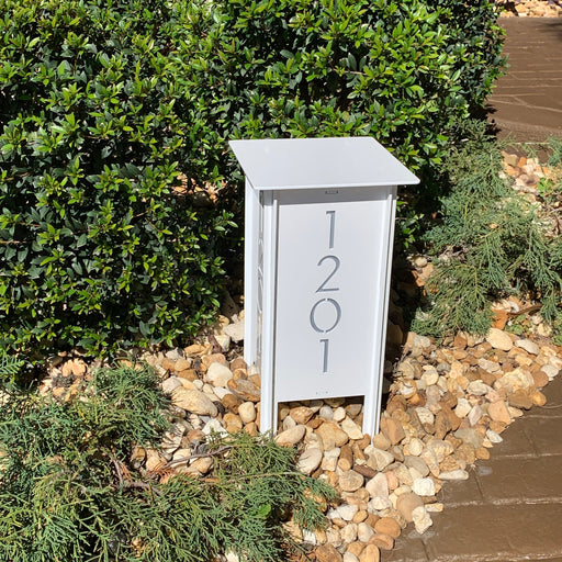 RadiantLight 14" tall ADDRESS MARKER Landscape Light - Garden Light - Sweatfully
