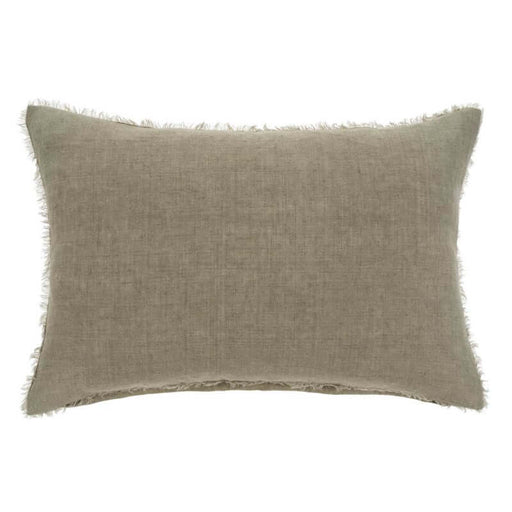 16x24 Lina Linen Pillow Sand - Sweatfully