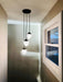 Acorn Glass Pendant Light Chandelier Trio - Sweatfully