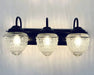 Bathroom Vanity Lighting Fixture of Antique Glass - Sweatfully