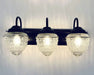 Antique Acorn Glass VANITY Light - 3 Sizes - Sweatfully