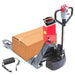 SUNMAX PT4400W Electric Walkie Pallet Truck with Built-in Scale, 4400 lbs Capacity, 45" x 27" Fork Size, Electric Brake - Sweatfully