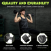 Octo Rubber Dumbbell (sold individually) - Sweatfully