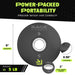 Rubber Coated Plates - Sweatfully