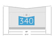ButterFly Box in ARCTIC WHITE - Wall Mount Mailbox - Sweatfully
