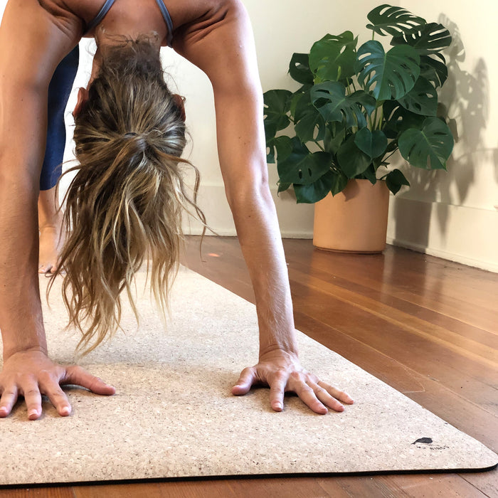 Cork Yoga Industrial Mat “The Imperial Eagle” - Sweatfully