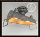 INDUSTRIAL GALVANIZED Ceiling Light Fixture - Sweatfully