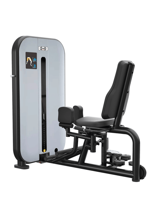 Vogue Inner/Outer Thigh - Muscle D Fitness - Adjustable Seat - Pin Selectorized - Leg Workout Combo - Sweatfully