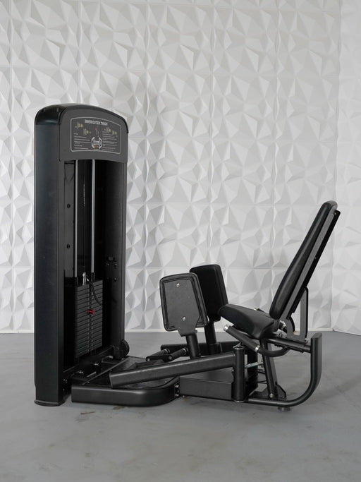 Elite Selectorized Inner & Outer Thigh - Muscle D Fitness - Commercial Grade - Adjustable Seat - Pin Selectorized - Leg Combo - Sweatfully