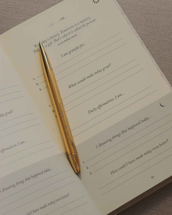 24k Gold Engraved Create Pen - Sweatfully