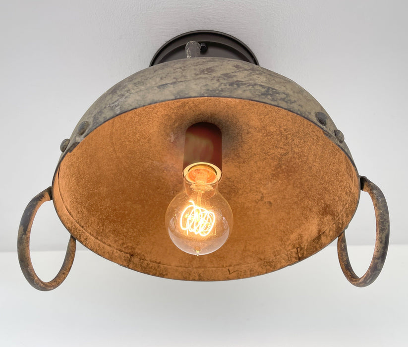 Iron Rustic Industrial Ceiling Light Fixture - Sweatfully