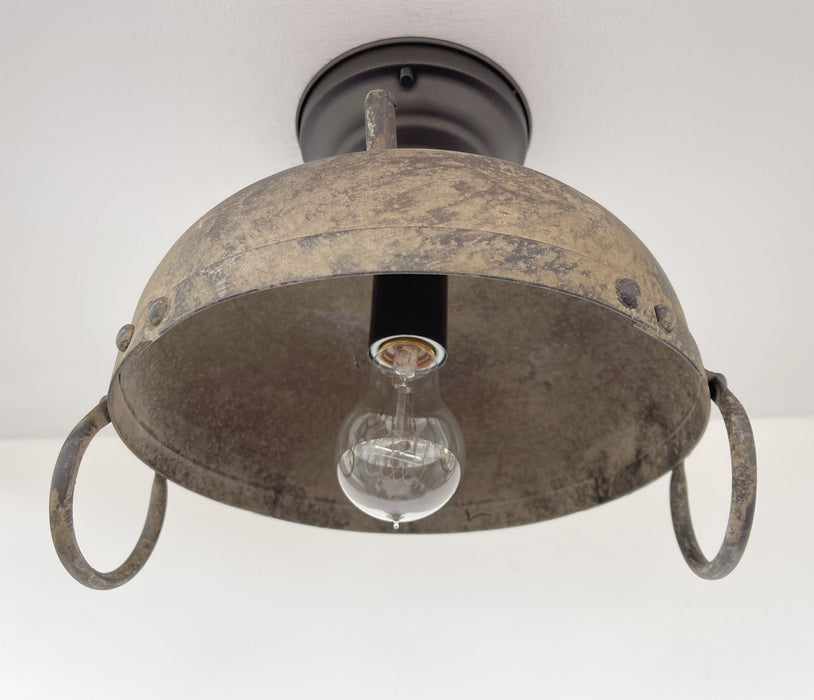 Iron Rustic Industrial Ceiling Light Fixture - Sweatfully