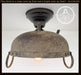Iron Rustic Industrial Ceiling Light Fixture - Sweatfully