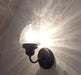 Glass Torch Wall Sconce Light Fixture - Sweatfully