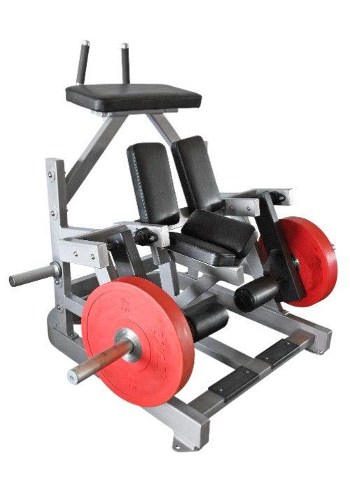 Power Leverage Iso Lateral Kneeling Leg Curl - Muscle D Fitness - 11 Gauge Steel - Sweatfully