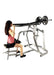 Power Leverage Iso Lateral Lat Pulldown - Muscle D Fitness - 11 Gauge Steel - Weight Storage Pegs - Sweatfully
