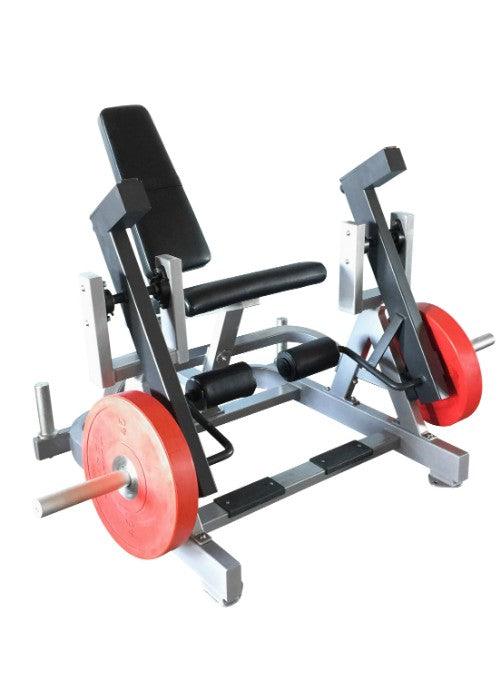 Power Leverage Iso Lateral Leg Extension - Muscle D Fitness - 11 Gauge Steel - Sweatfully